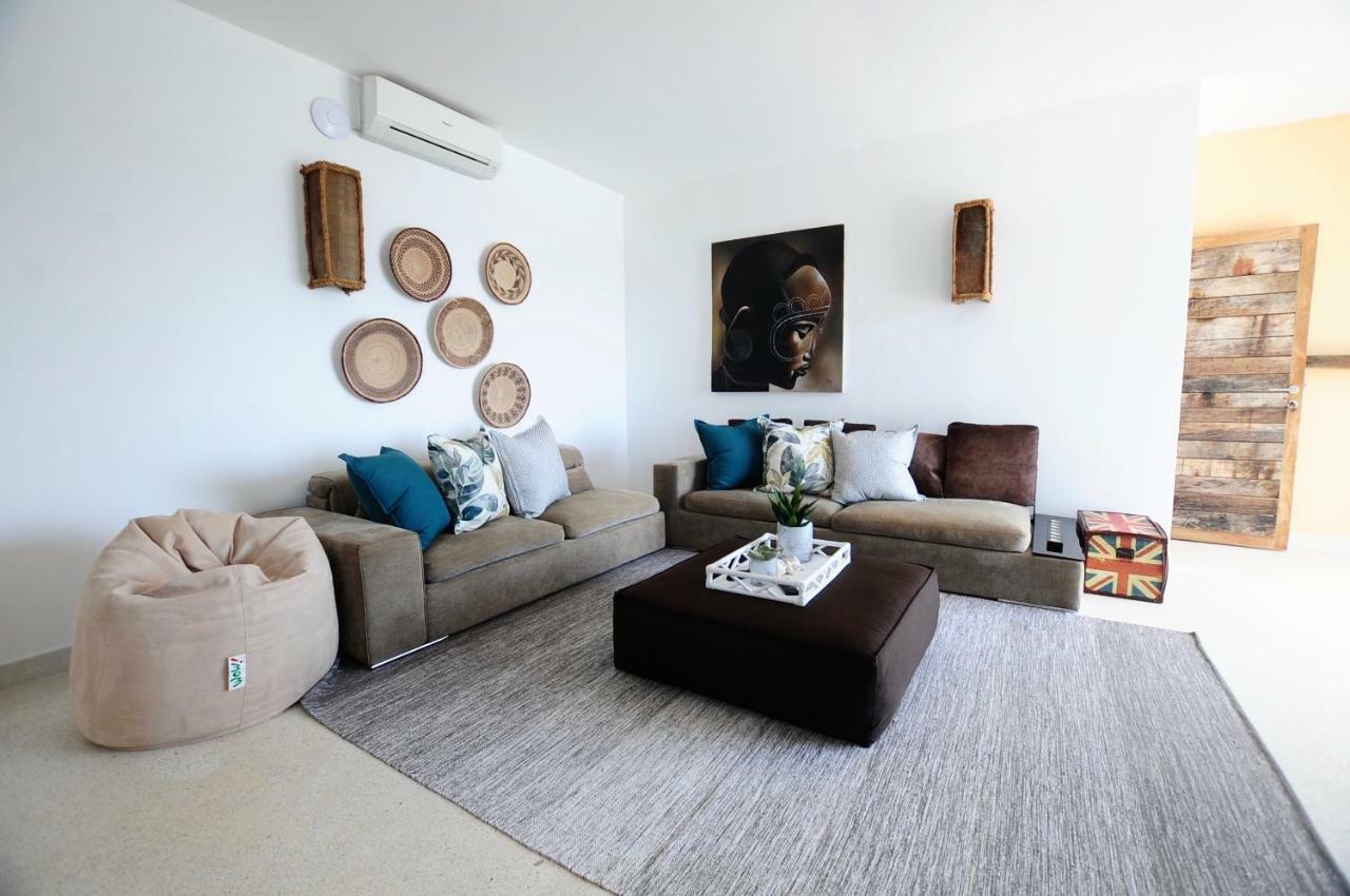 吉汶瓦Ocean View Luxury Penthouse Nne Zanzibarhouses公寓 外观 照片